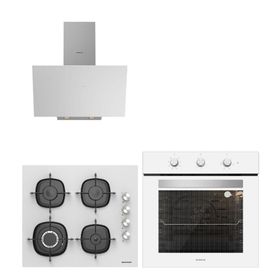 Silverline BO6503W01-3481 Beyaz-CS5629W01 Ankastre Set