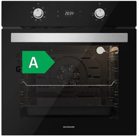 Silverline BO6504B01 - CS5349B01 - 3420 Classy 60 3'lü Siyah Ankastre Set
