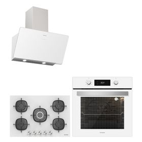 Silverline BO6504W01-3457 SOHO-CS5622W01 Ankastre Set