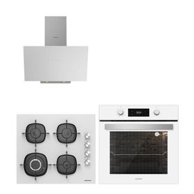 Silverline BO6504W01-3481 Beyaz-CS5629W01 Ankastre Set
