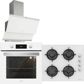 Silverline BO6504W01 - CS5349W01 - 3420 3'lü Beyaz Ankastre Set