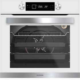 Silverline BO65E5W01 14 Program Multifonksiyonel Beyaz Cam Ankastre Fırın