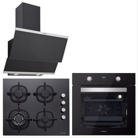Silverline Classy BO6502B02 - CS5429B01 - 3420 3'lü Siyah Ankastre Set