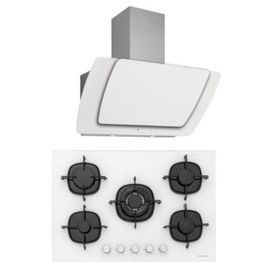 Silverline CS5365W01 - 3373 Misto 60 2'li Beyaz Ankastre Set