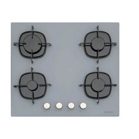 Silverline CS5436S01 Önden Düğmeli Gri Cam Ankastre Ocak