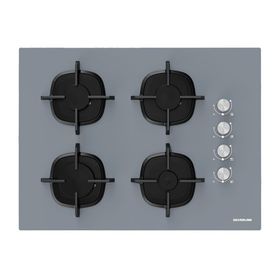 Silverline CS5610S01 Gri 70 cm Cam Ankastre Ocak