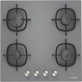Silverline CS5623S01 60 cm Gri Cam Ocak