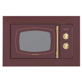 Silverline MW9033R02 Retro Bordo Ankastre Mikrodalga