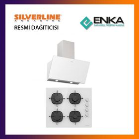 Silverline Soho 3457 + CS5335W01 Beyaz 2'li Ankastre Set