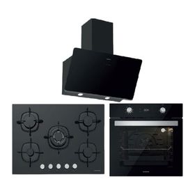 Silverline Soho 80CM Davlumbaz - CS5365B01 - BO6504B01 Ankastre Set
