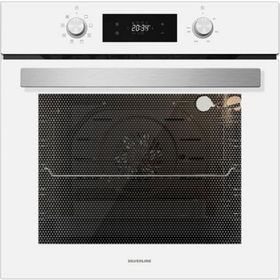 Silverline Soho Beyaz 60 cm Davlumbaz CS5335W01 Ocak B06504W01 Fırın Beyaz Ankastre Set