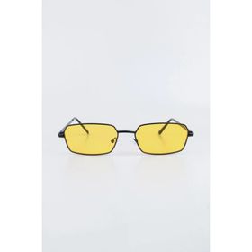 Silvio Monetti 23SM58037R05 Unisex Sarı UV 400 Korumalı Güneş Gözlüğü