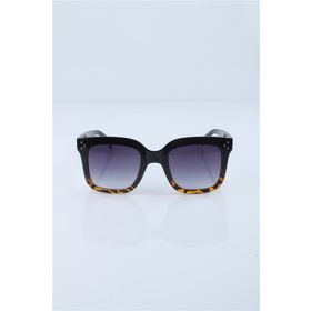 Silvio Monetti MRT22SM94463 Siyah Leopar Uv 400 Kadın Güneş Gözlüğü