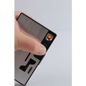 Silvio Monetti TBKMENTOLR02 USB Şarjlı Çakmaklı Mentollü Sigara Tabakası