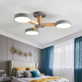 Simaavize Yeni Modern Luster 3'lü Gri Avize