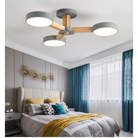 Simaavize Yeni Modern Luster 3'lü Gri Avize