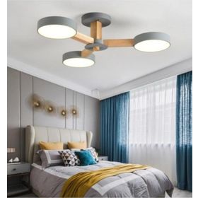 Simaavize Yeni Modern Luster 3'lü Gri Avize