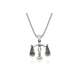 Şimal Silver 925 Ayar Gümüş Adalet Terazisi Kadın Gümüş Kolye
