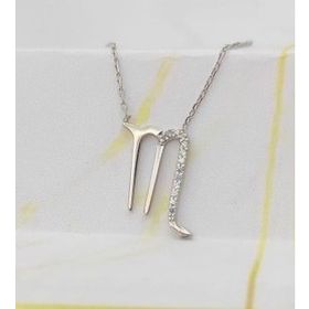 Şimal Silver 925 Ayar Gümüş Akrep Burcu Kolye