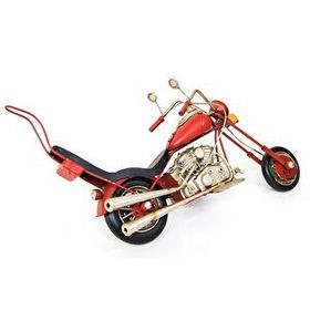Şımartan Dekoratif Metal Motosiklet Vintage Ev Ofis Hediyelik Biblo