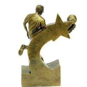 Şımartan Futbolcu Dekoratif Hediyelik Biblo