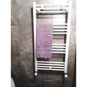 Şimaş Havlupan 500 x 1000 Beyaz 14 Borulu Havlupan + Beyaz 2 Adet Radyatör Vanası