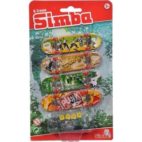 Simba 103306084 Finger Skateboard Parmak Kaykay