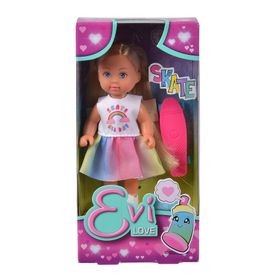 Simba 105733624 Gökkuşağı Elbiseli Evi Love Kaykay Eğlencesi