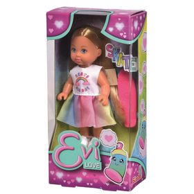 Simba 105733624 Gökkuşağı Elbiseli Evi Love Kaykay Eğlencesi