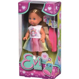Simba 105733624 Gökkuşağı Elbiseli Evi Love Kaykay Eğlencesi