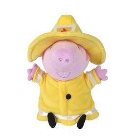 Simba 109261013 İtfaiyeci Peppa Pig Peluş Kostümlü Arkadaşlar