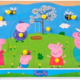 Simba 109265710 İlkbahar Eichhorn Peppa Pig Pin Puzzle