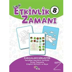 Şimdi Etkinlik Zamanı 8 Parçaları Birleştir - Gülizar Çilliyüz Çetinkaya