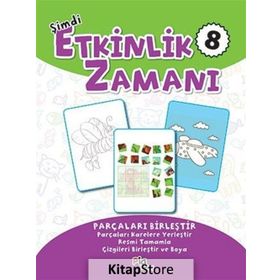 Şimdi Etkinlik Zamanı 8 Parçaları Birleştir - Gülizar Çilliyüz Çetinkaya