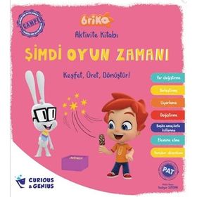 Şimdi Oyun Zamanı Aktivite Kitabı - Briko