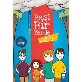 Şimdi Yandık İşte / Beşi Bir Yerde - Vildan Özdemir - Mavi Kirpi Yayınları