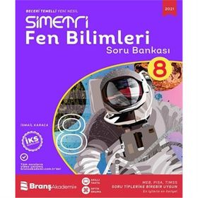 Simetri Fen Bilimleri Soru Bankası-Branş Akademi Yayınları