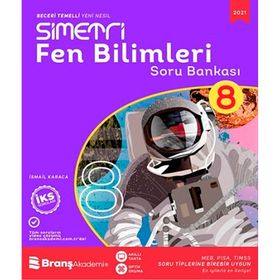 Simetri Fen Bilimleri Soru Bankası-Branş Akademi Yayınları