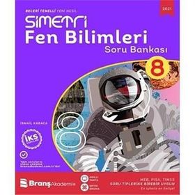 Simetri Fen Bilimleri Soru Bankası-Branş Akademi Yayınları