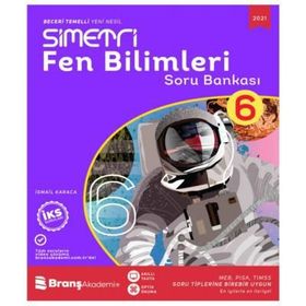 Simetri Fen Bilimleri Soru Bankası-Branş Akademi Yayınları
