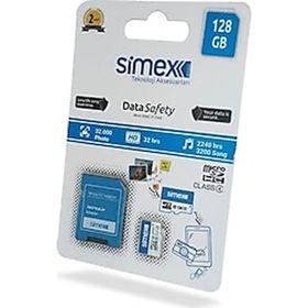 Simex SH-101 Data Safety Micro SD 64GB Hafıza Kartı