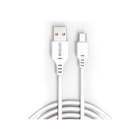 Simex Type C Spk-08 2 mt Longly Beyaz Data Kablosu