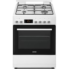 Simfer 1223 A Sınıfı 85 lt Ocaklı Fırın Beyaz
