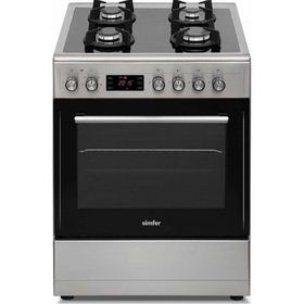 Simfer 1226 A Sınıfı 62 lt Ocaklı Fırın Inox