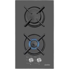 Simfer 3040-NG 2 Gözlü Gazlı Set Üstü Cam Ocak