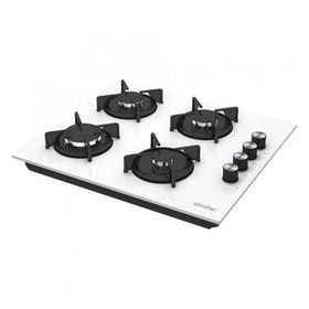 Simfer 3048 Klasik Beyaz Set Üstü Cam Ocak