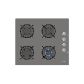 Simfer 3538 4G 60 cm AN Gri Cam Ocak