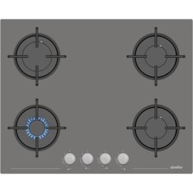 Simfer 3656 4G 65 cm ANK Gri Cam Ocak