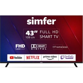 Simfer 43SFSA4B 43 inç 109 Ekran Full HD Android LED TV