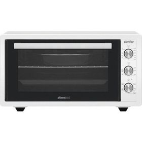 Simfer 4552 Beyaz Yoğurt Yapma Fonksiyonlu Camlı Kapak Turbo 45 lt Midi Fırın